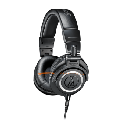 m50x audio technica headphone(black)