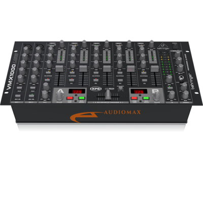 Behringer Pro Mixer VMX1000USB 5-channel DJ Mixer.