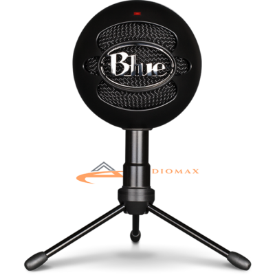 Blue Snowball iCE USB Microphone for PC, Podcast, Gaming, Streaming, Studio, Computer Mic – Black
