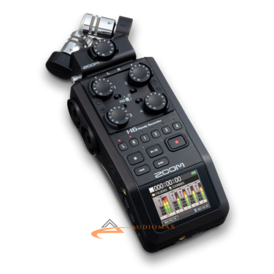 Zoom H6 All Black 6-Input / 6-Track Portable Handy Recorder