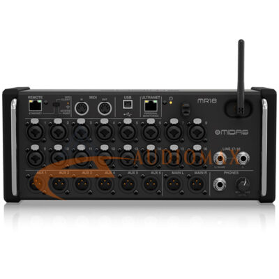 Midas MR18 – 18 Input Digital Mixer for iPad/Android Tablets