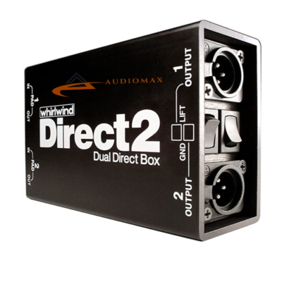Whirlwind DIRECT2 – Passive, Two Channel Direct Box