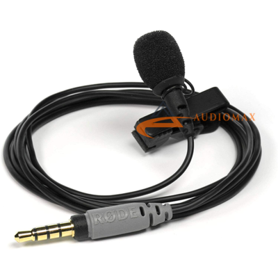 Rode SmartLav+ Omnidirectional Lavalier Microphone for iPhone and Smartphones.