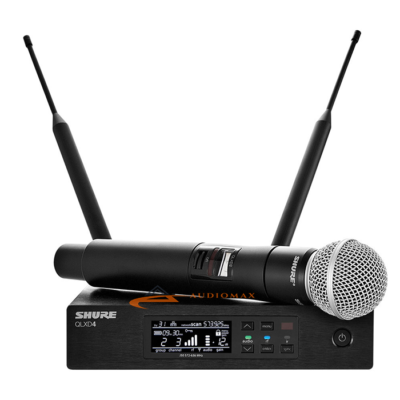Shure QLXD24/SM58 Digital Wireless Handheld Microphone System