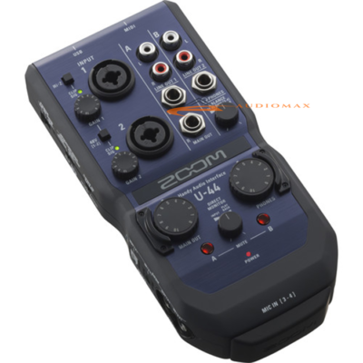 Zoom U-44 Portable 4×4 USB Handy Audio/MIDI Interface